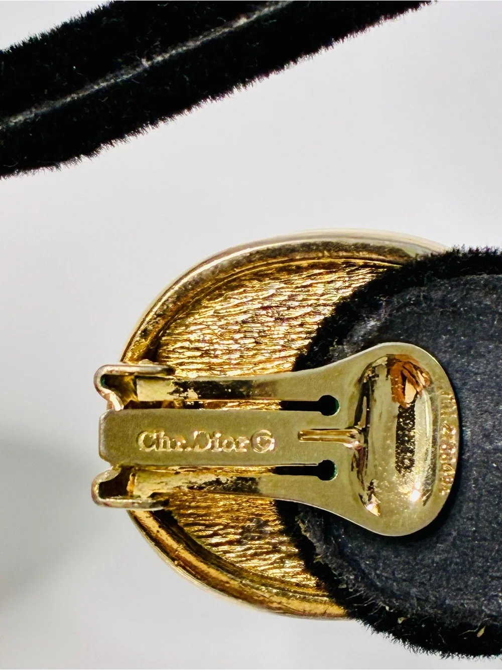 Dior clip earrings